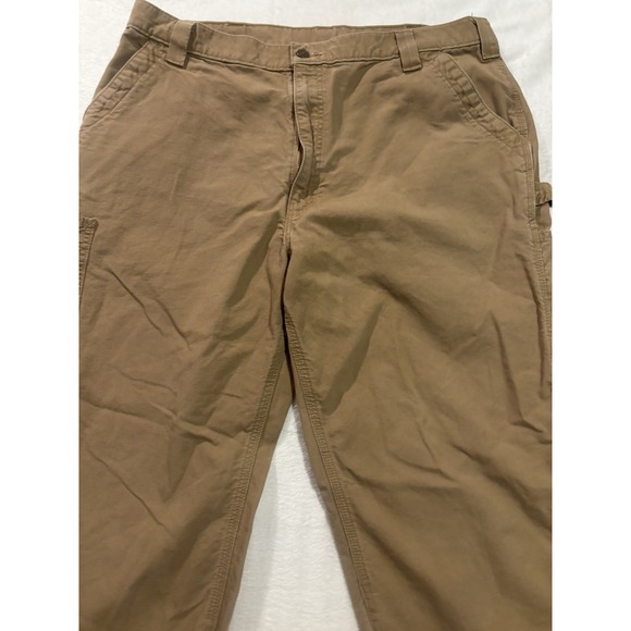 Carhartt B151 DKH Carpenter Pants Men's 40x32 Utility Work Duck Canvas Dungaree - Picture 11 of 11